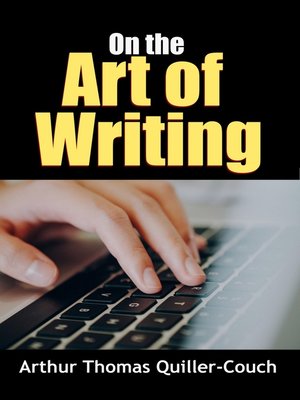 cover image of On the Art of Writing